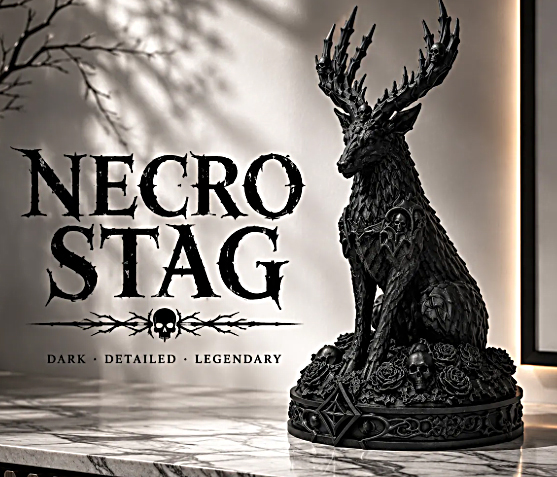 ESTATUETA CERVO COLEÇÃO NECRO
