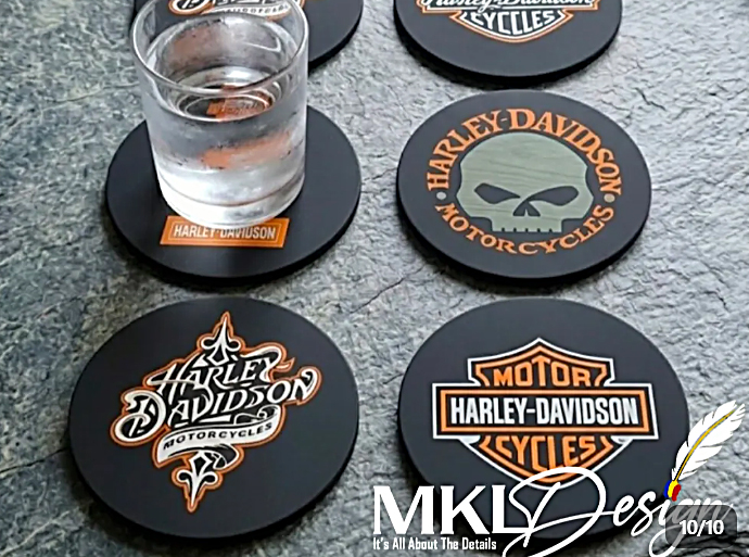 PORTA COPOS COM SUPORTE HARLEY DAVIDSON