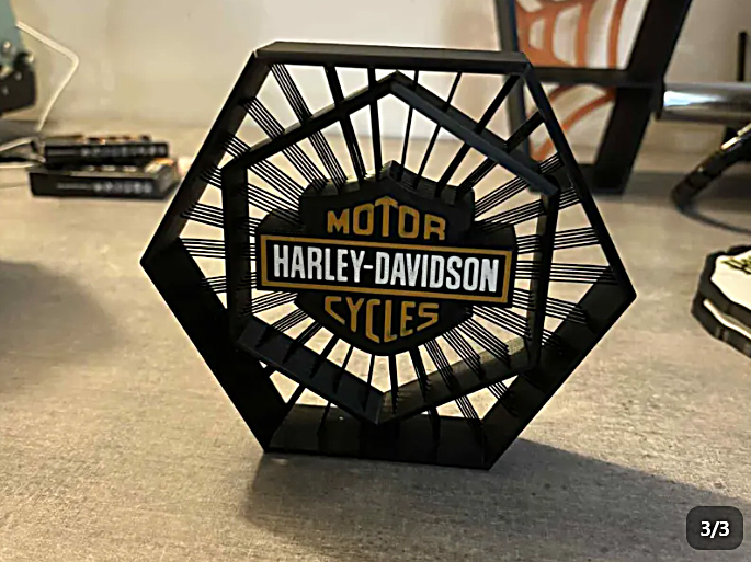 ADORNO HARLEY DAVIDSON SUSPENSO